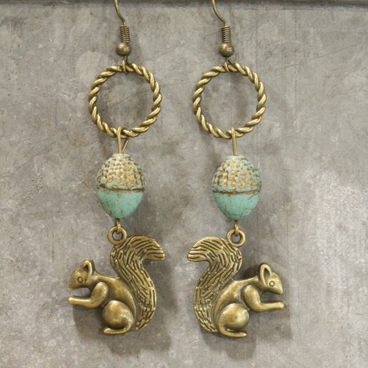 Ahhhh Nuts... Dangle Drop Earrings