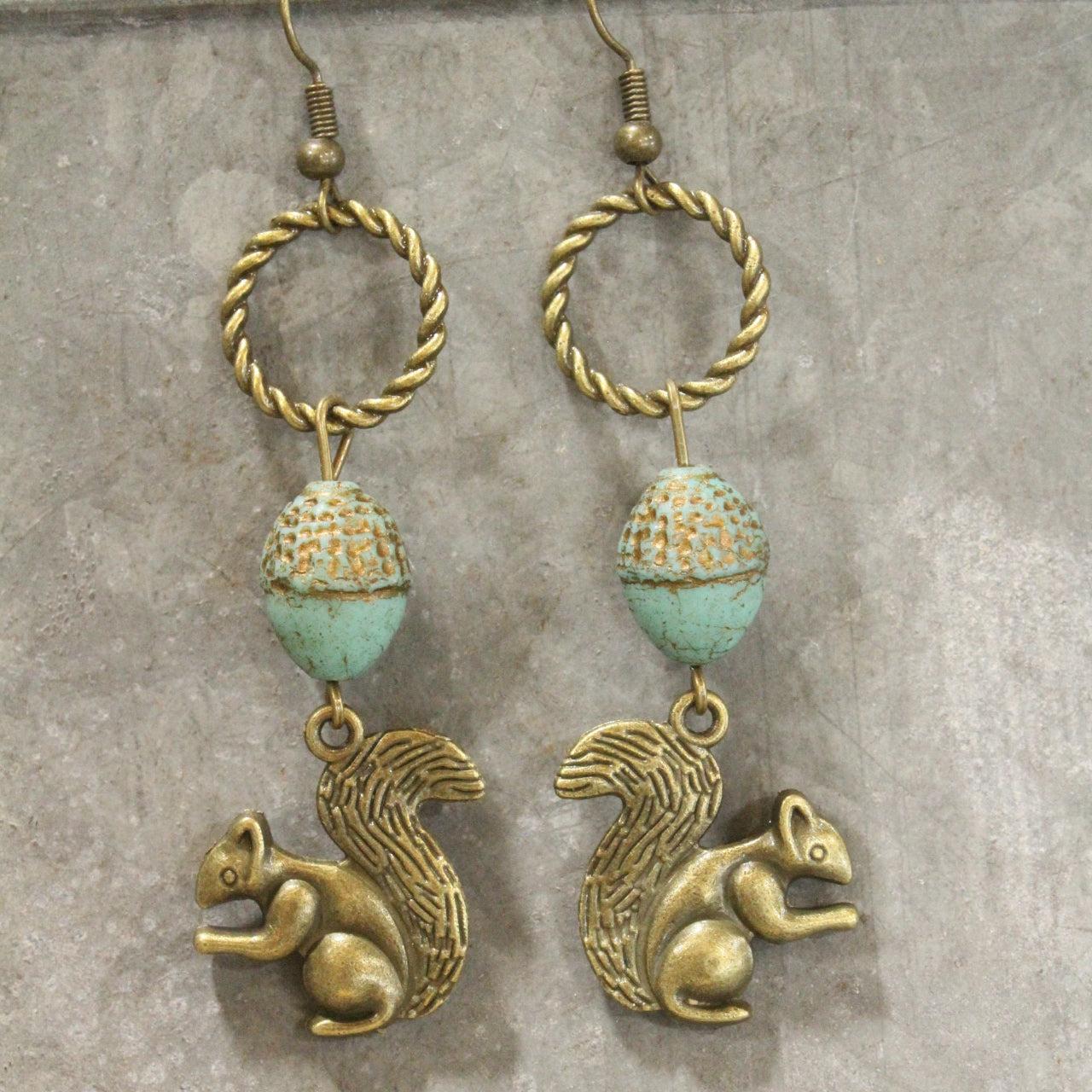 Ahhhh Nuts... Dangle Drop Earrings