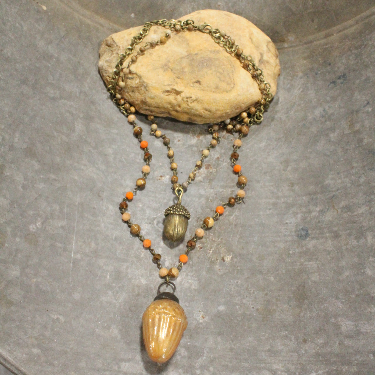 Finally Falling Temperatures Layered Necklace