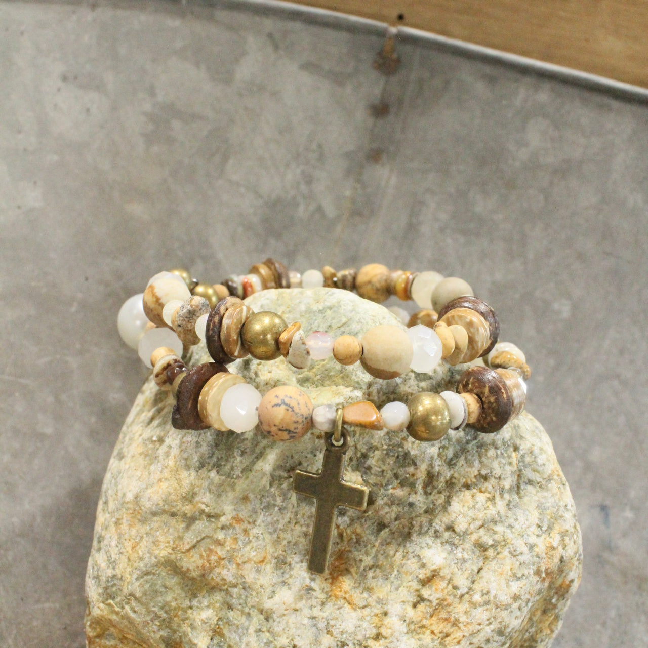 The Corner Stone Wrap Bracelet