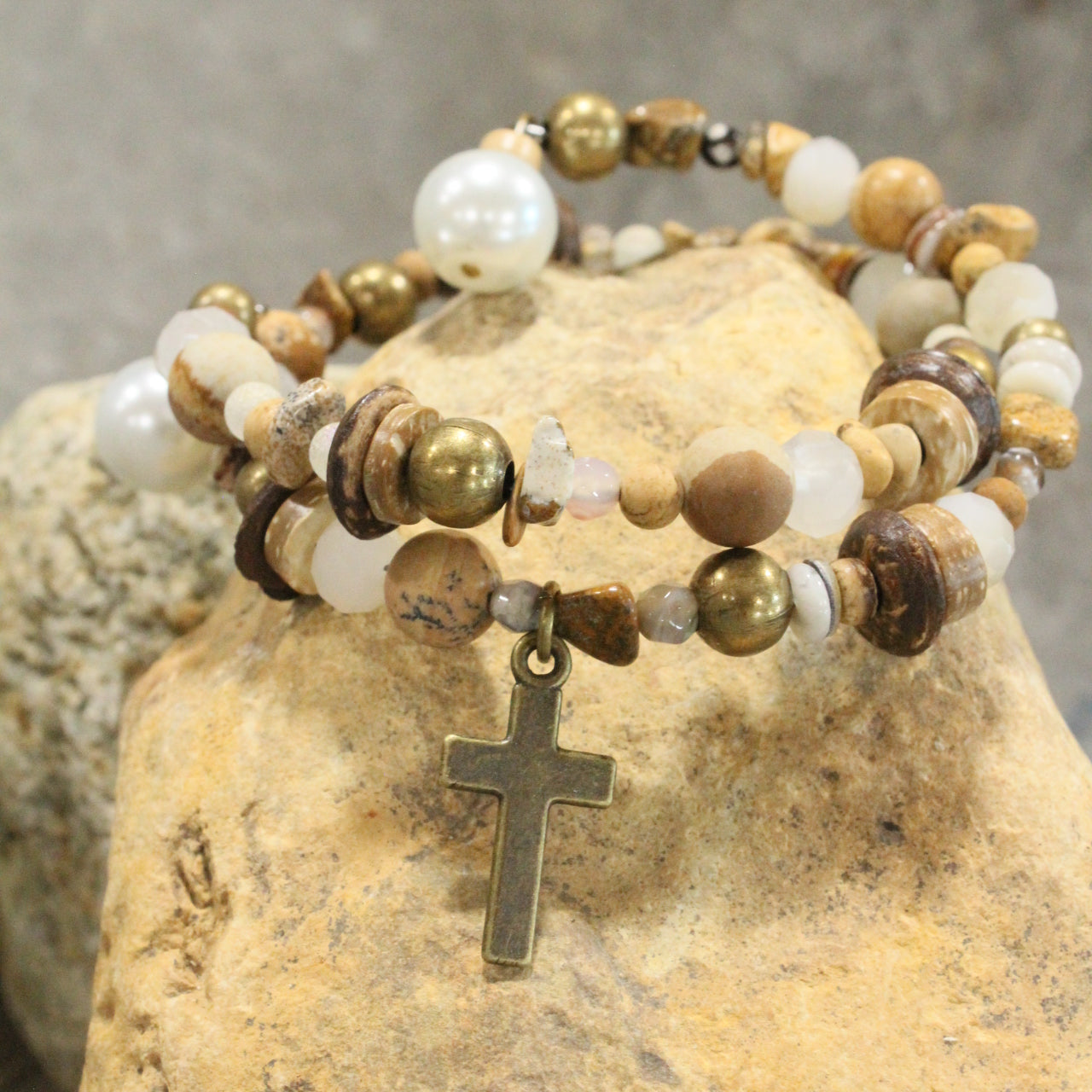 The Corner Stone Wrap Bracelet