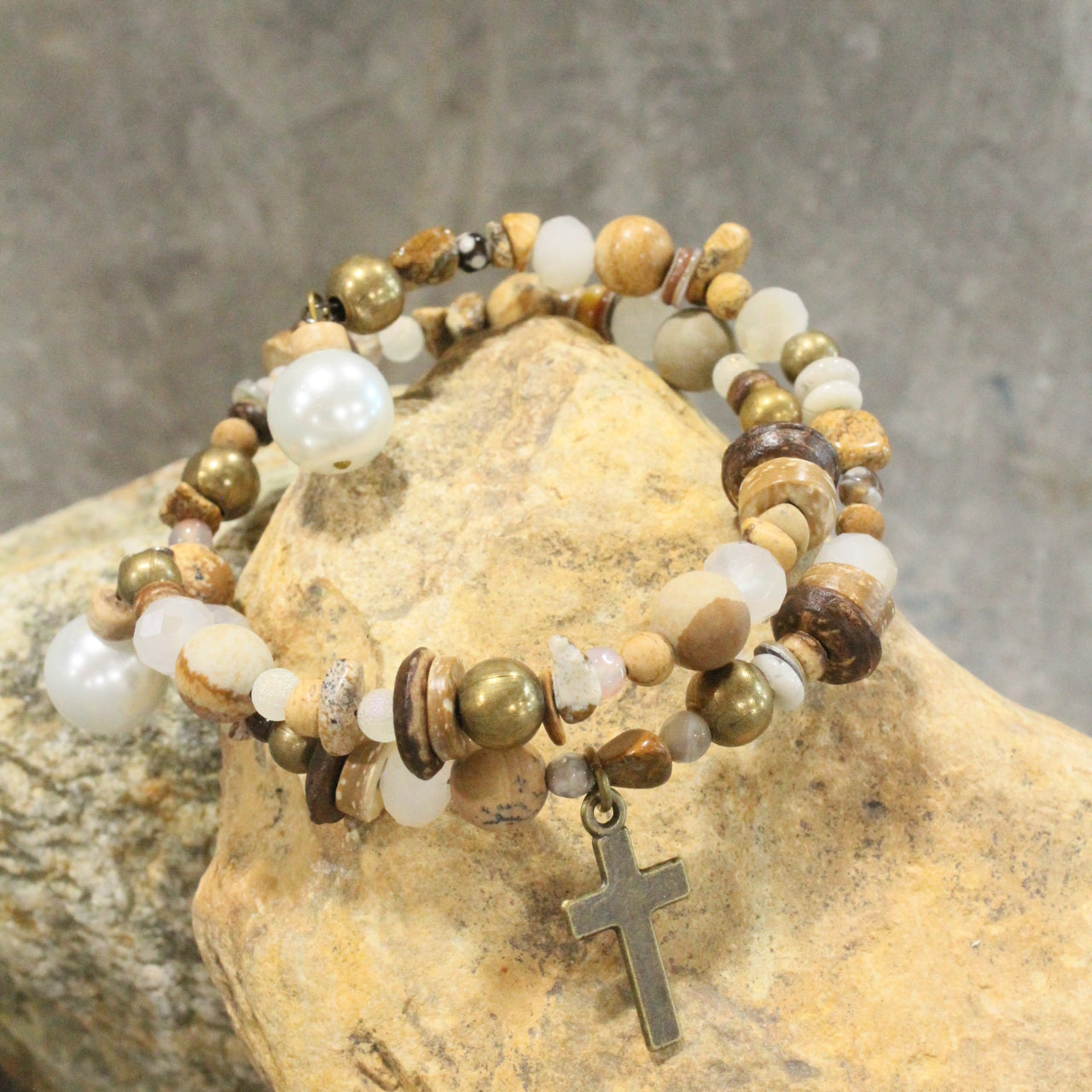 The Corner Stone Wrap Bracelet