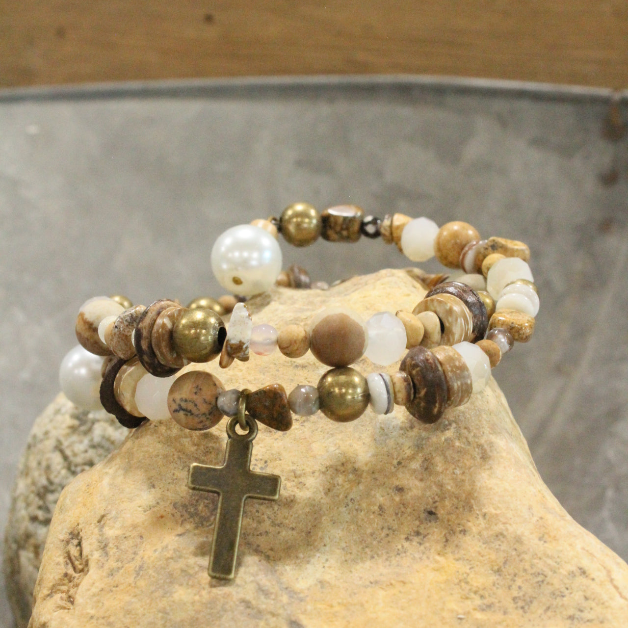 The Corner Stone Wrap Bracelet