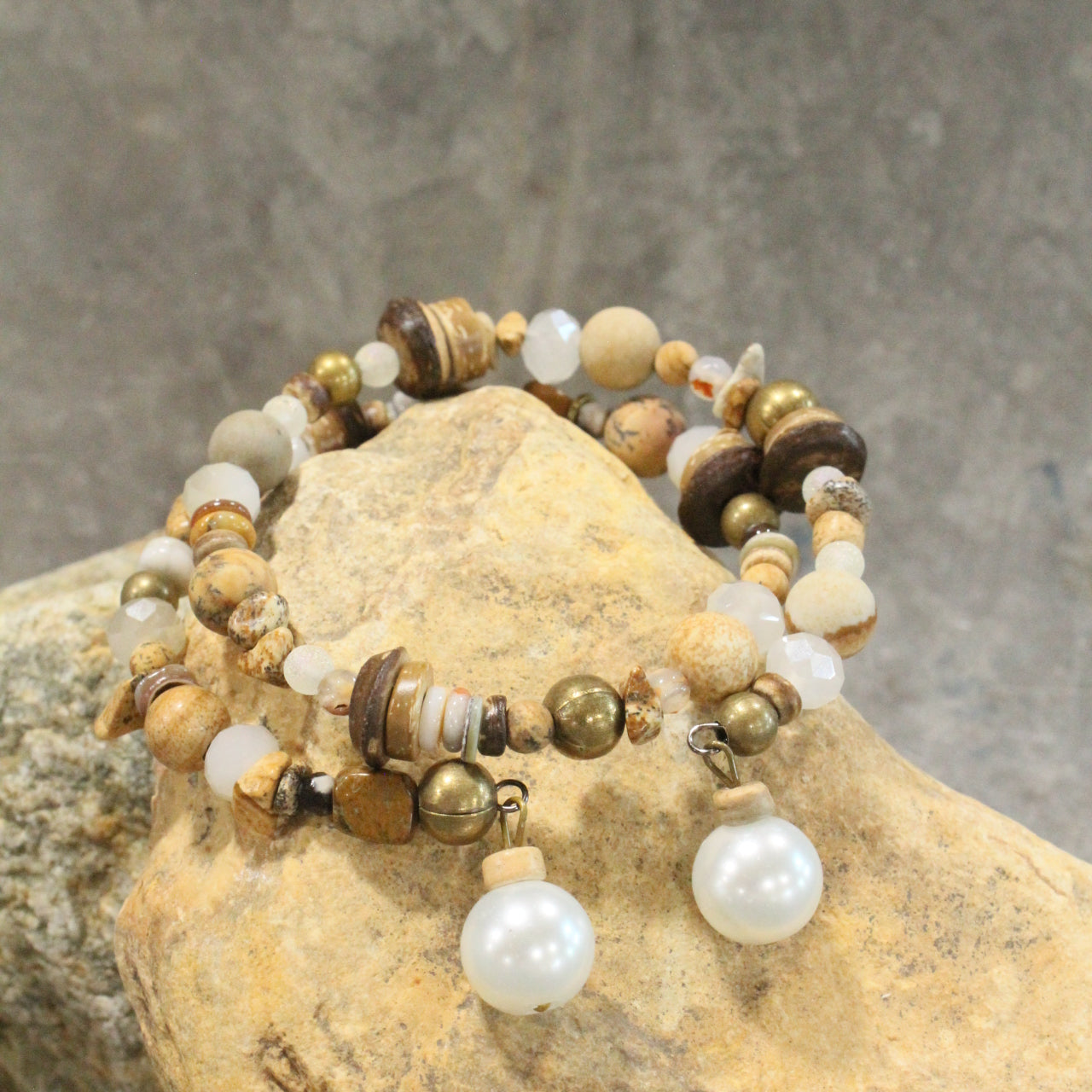 The Corner Stone Wrap Bracelet
