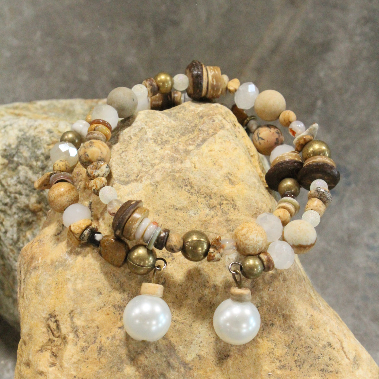 The Corner Stone Wrap Bracelet