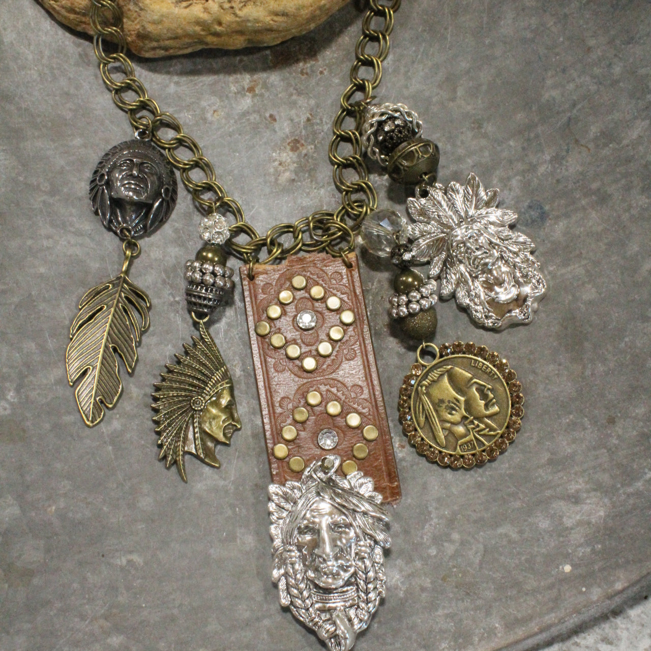 Indian Chief Necklace