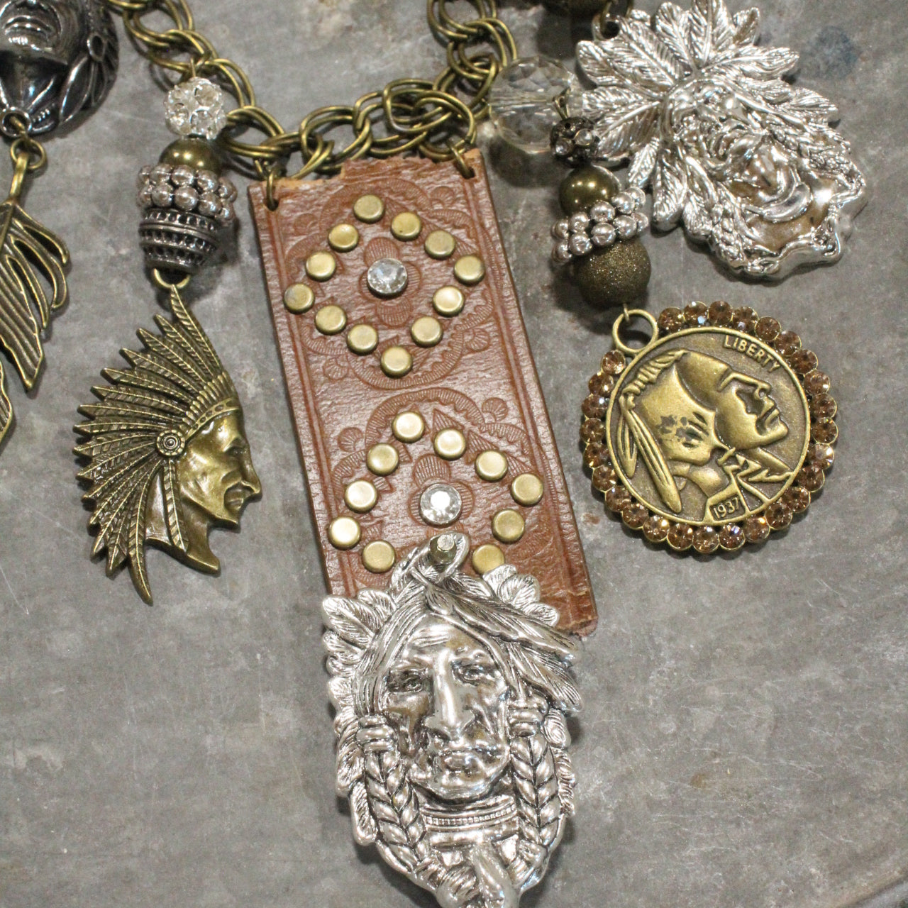 Indian Chief Necklace