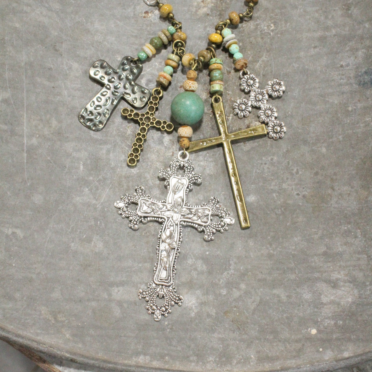 Loads Of Eclectic Charmed Necklace