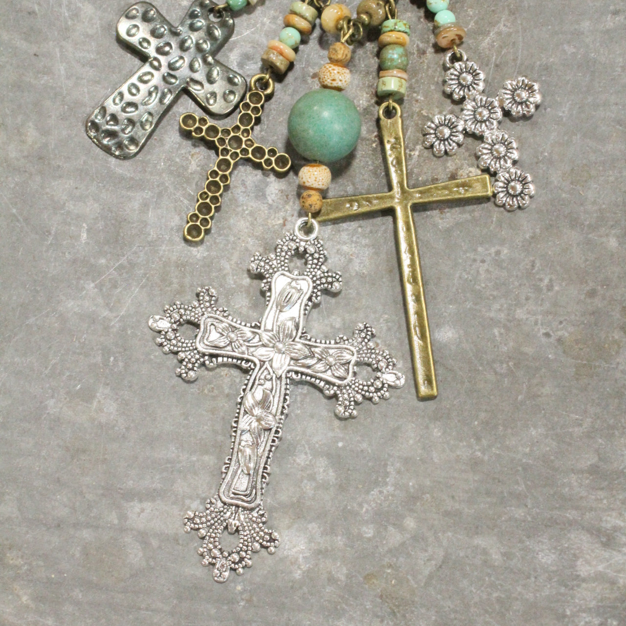 Loads Of Eclectic Charmed Necklace