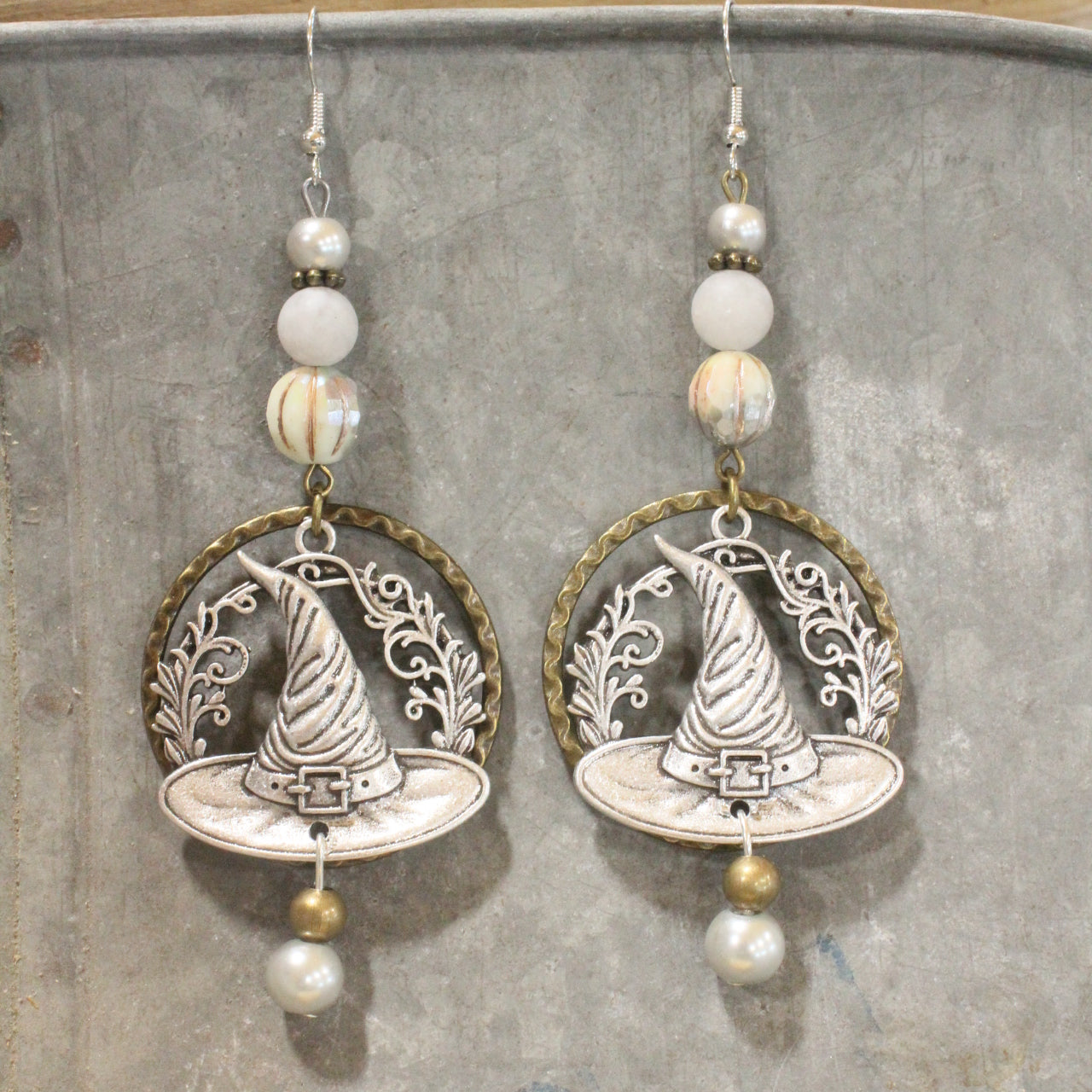 If The Hat Fits Wear It Dangle Drop Earrings
