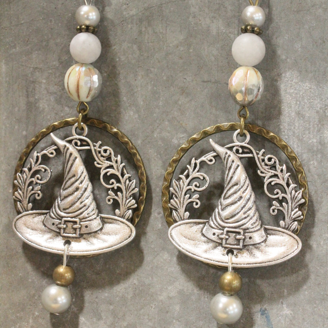 If The Hat Fits Wear It Dangle Drop Earrings