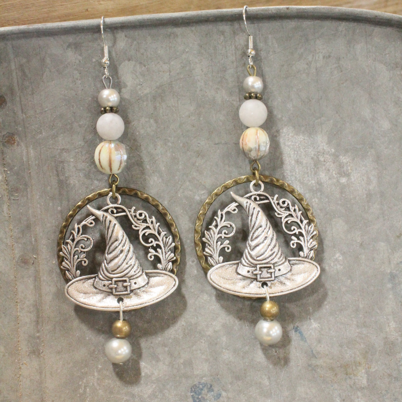 If The Hat Fits Wear It Dangle Drop Earrings