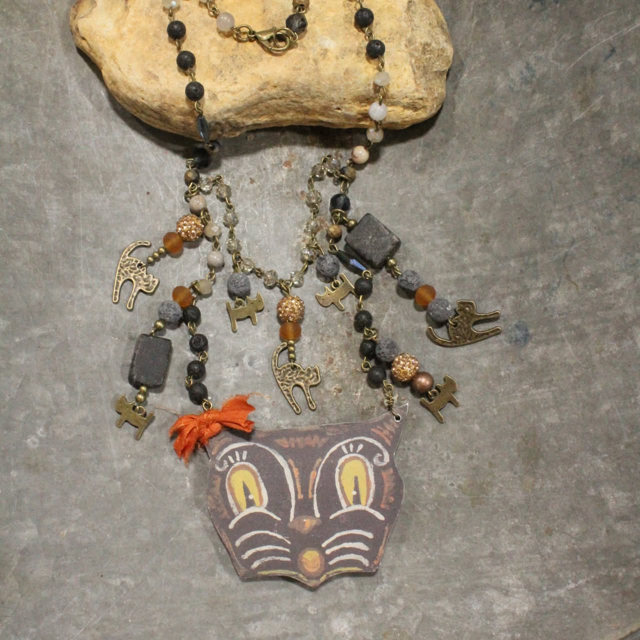 Cat Skat Charm'd Necklace