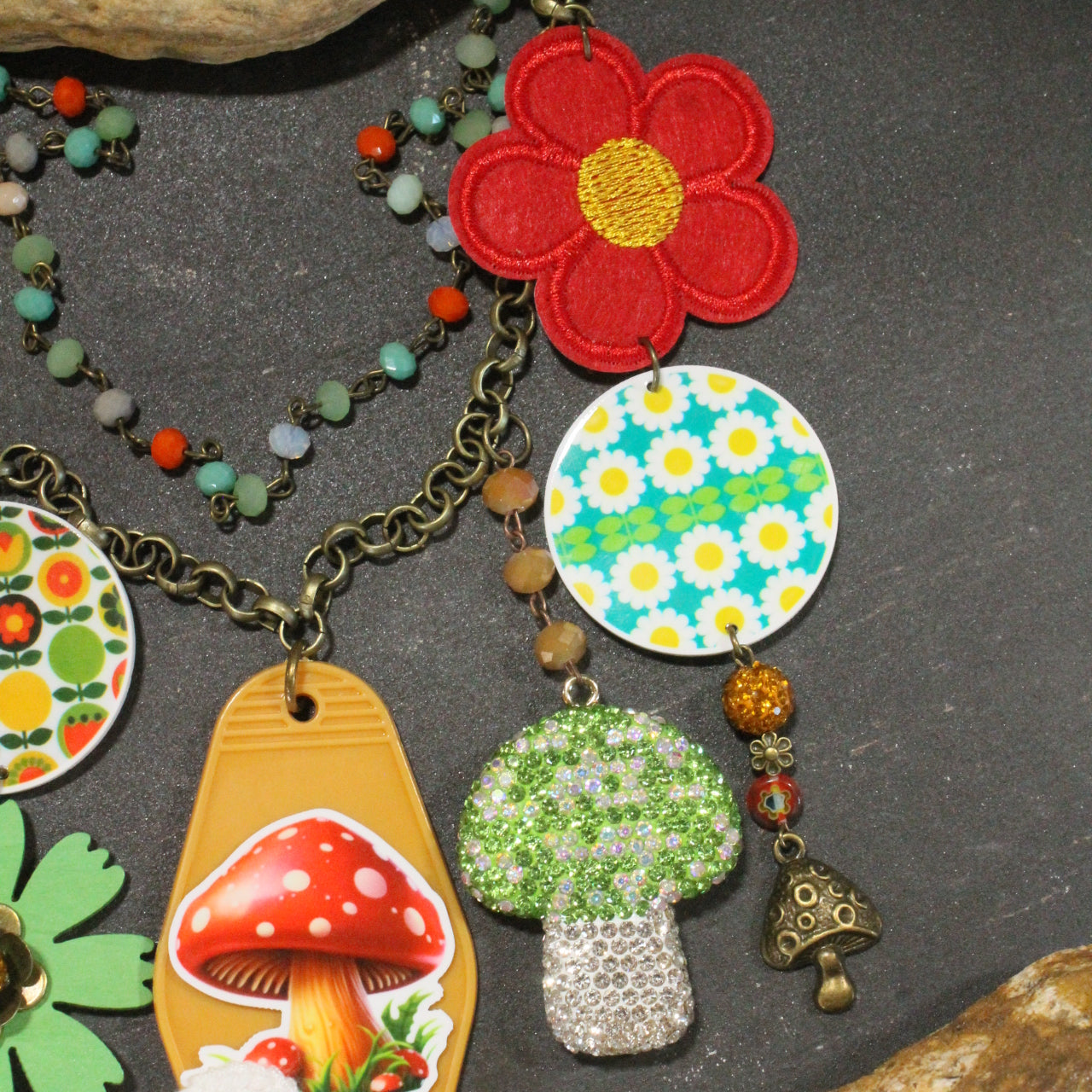 Time To Go Mushroom Hunting Charm’d Necklace