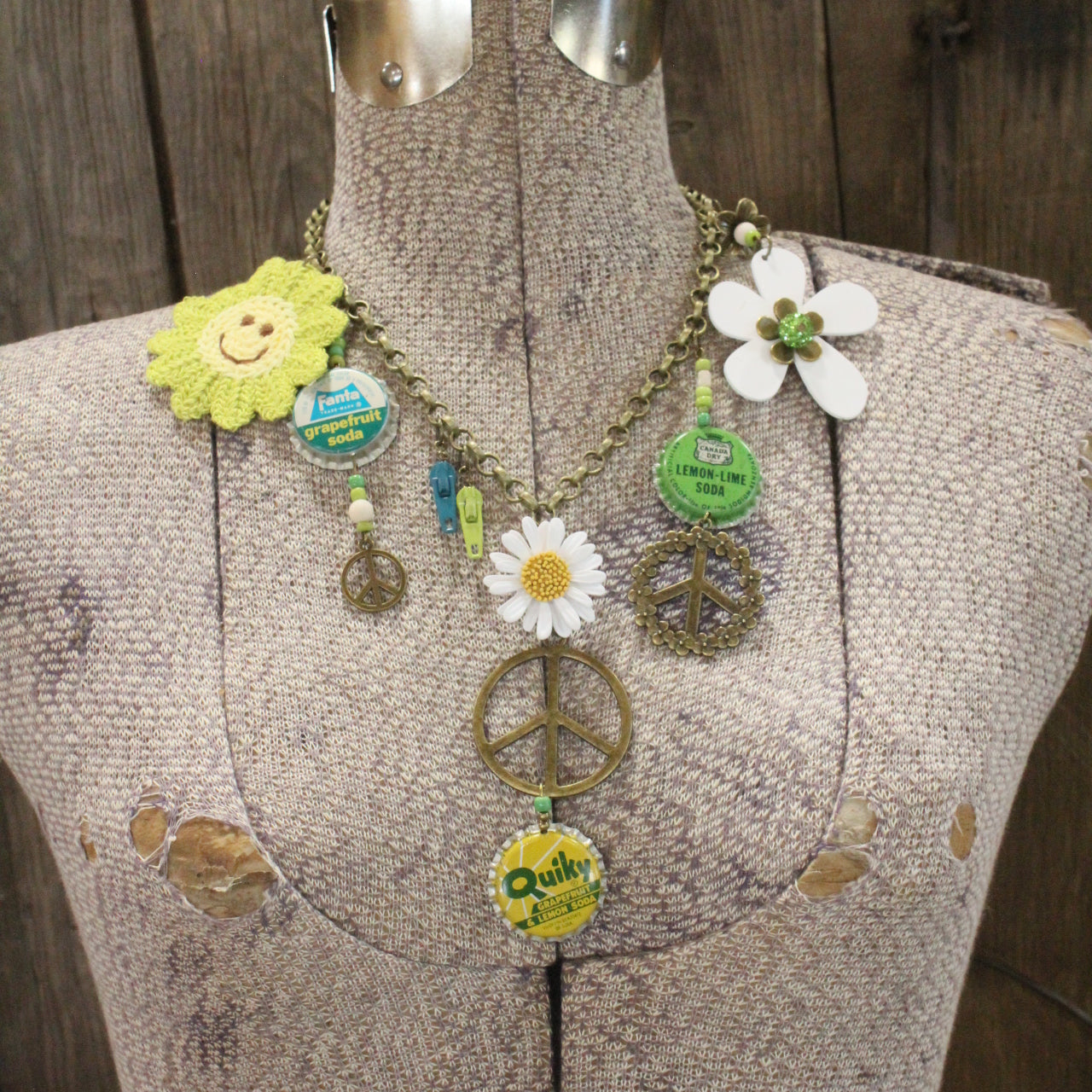 Just A Wee Bit Zippy Charm’d Necklace