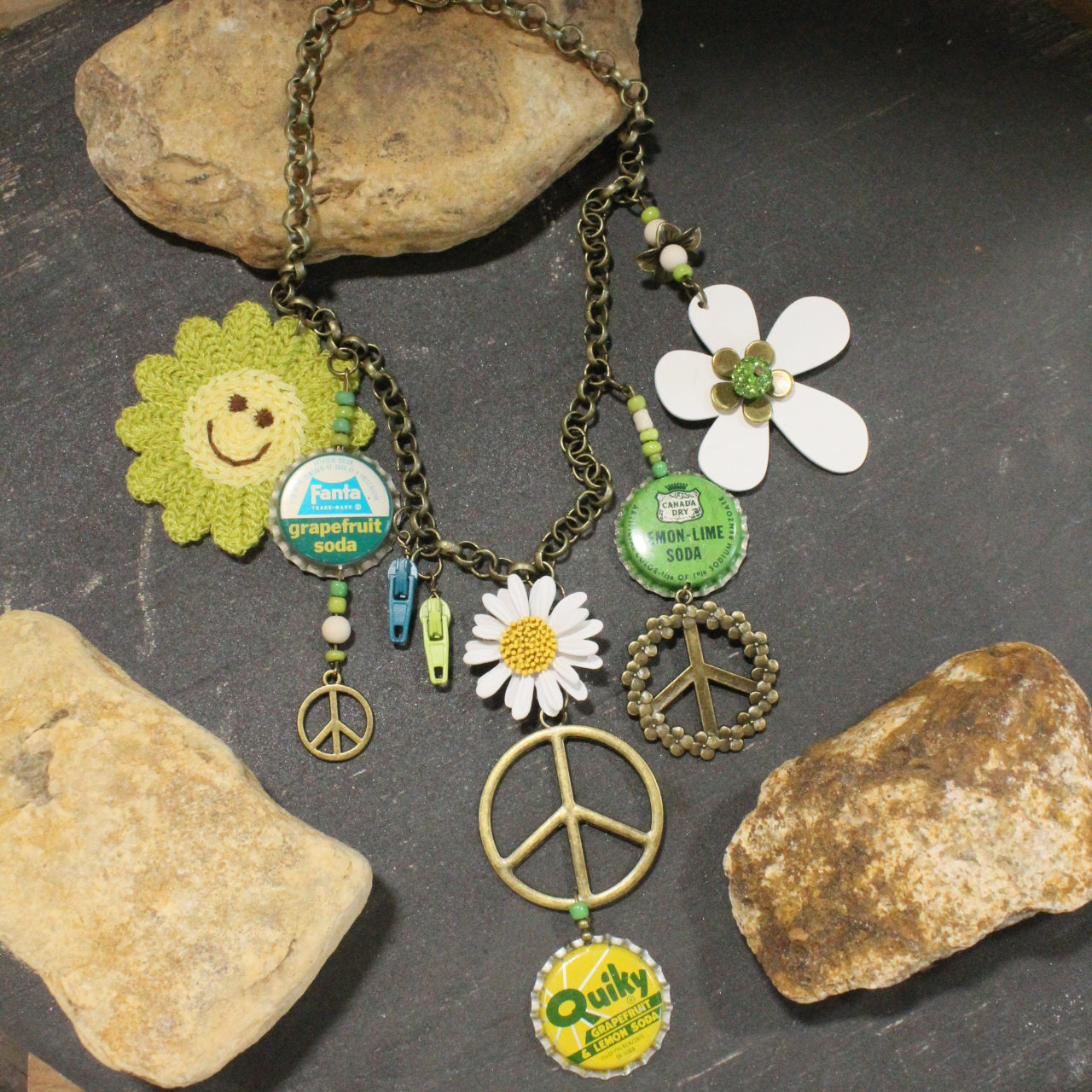 Just A Wee Bit Zippy Charm’d Necklace