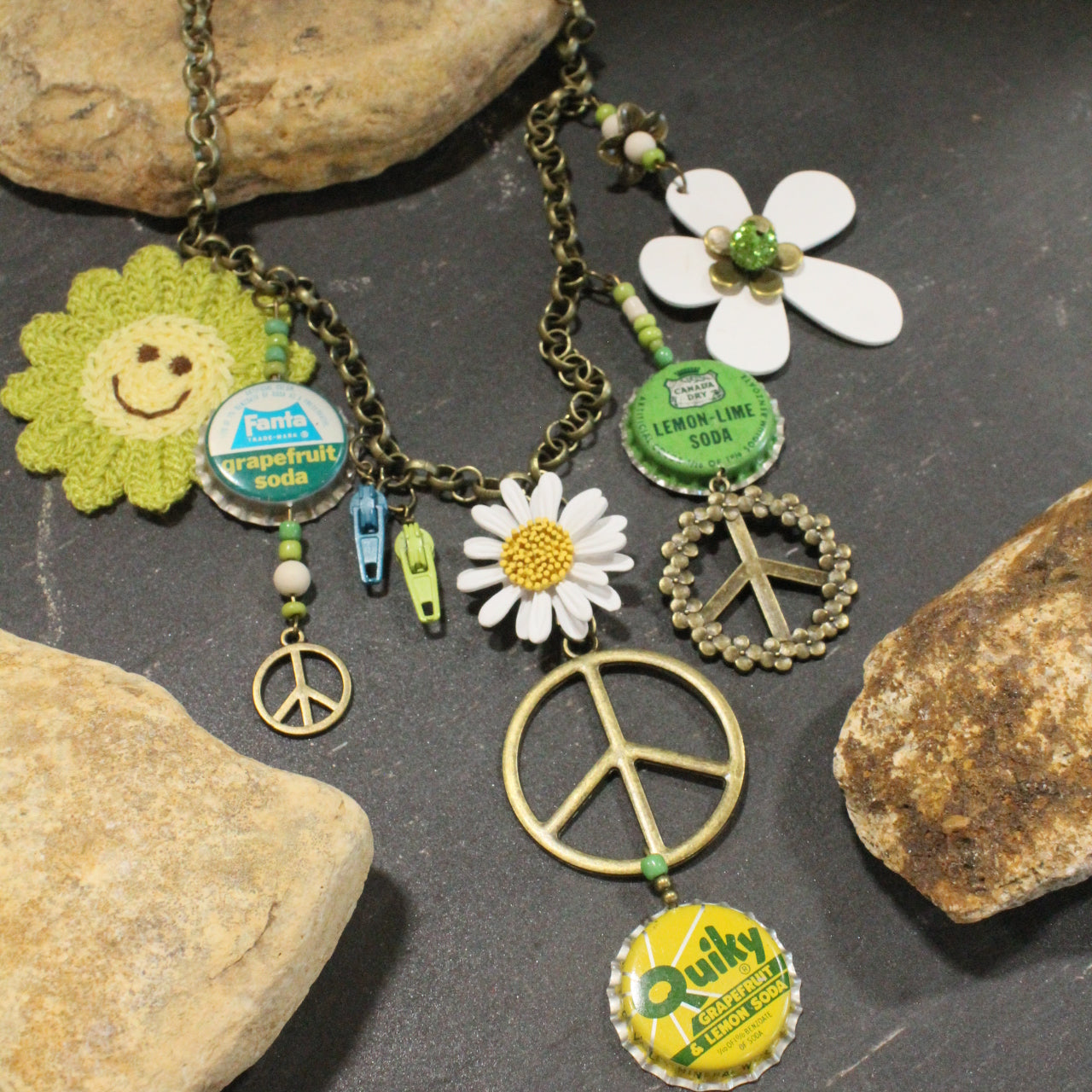 Just A Wee Bit Zippy Charm’d Necklace