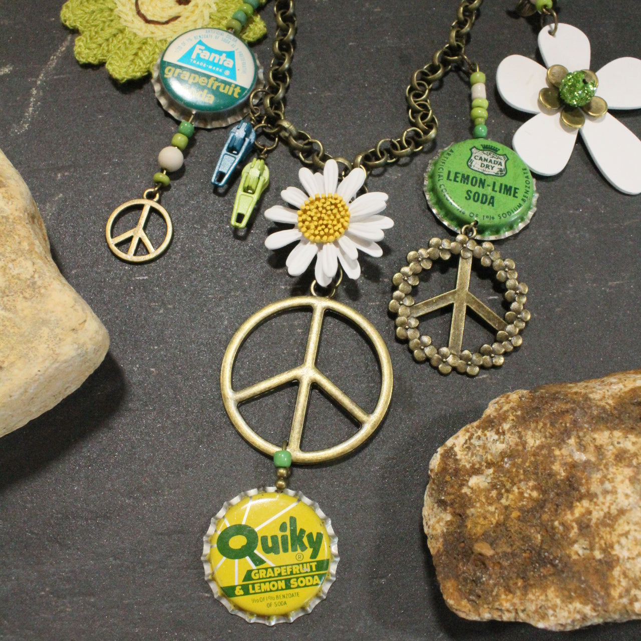 Just A Wee Bit Zippy Charm’d Necklace