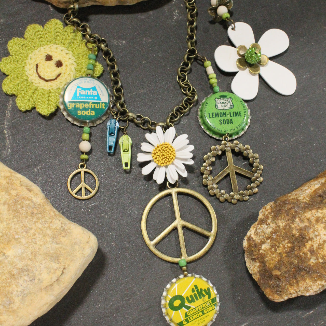 Just A Wee Bit Zippy Charm’d Necklace