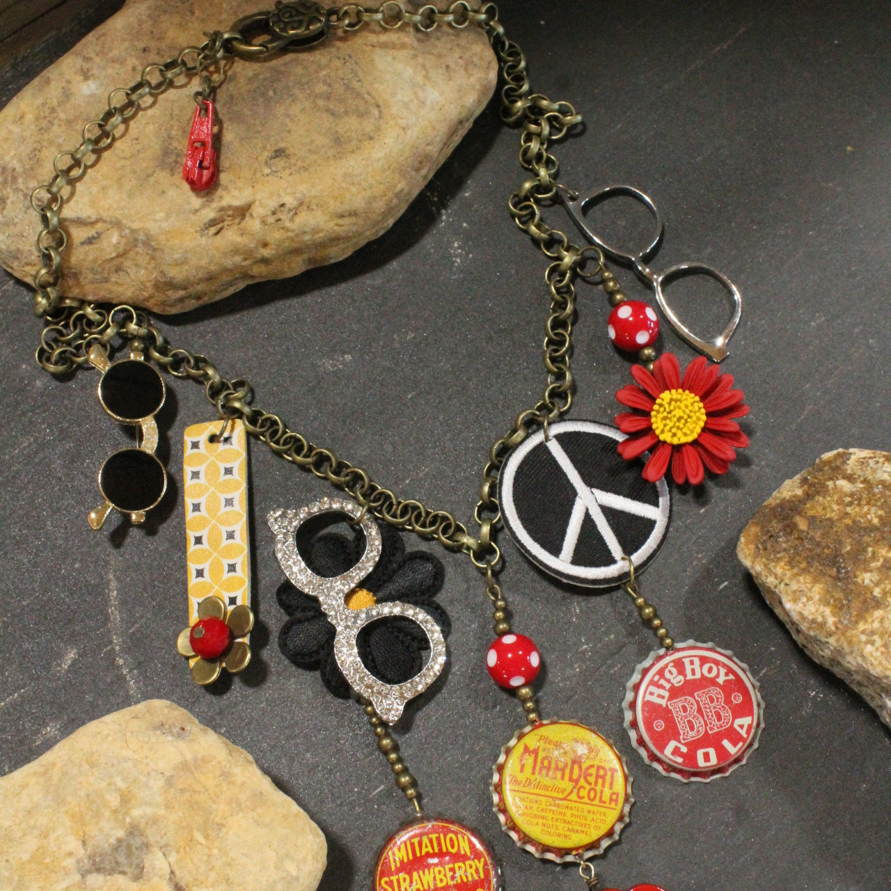 Slick In Her Shades Charm’d Necklace