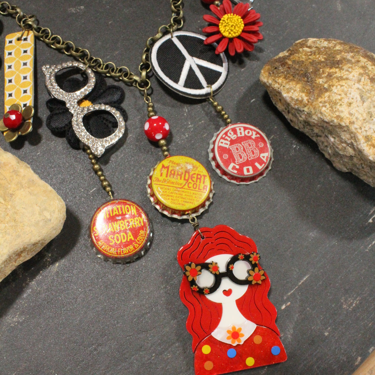 Slick In Her Shades Charm’d Necklace