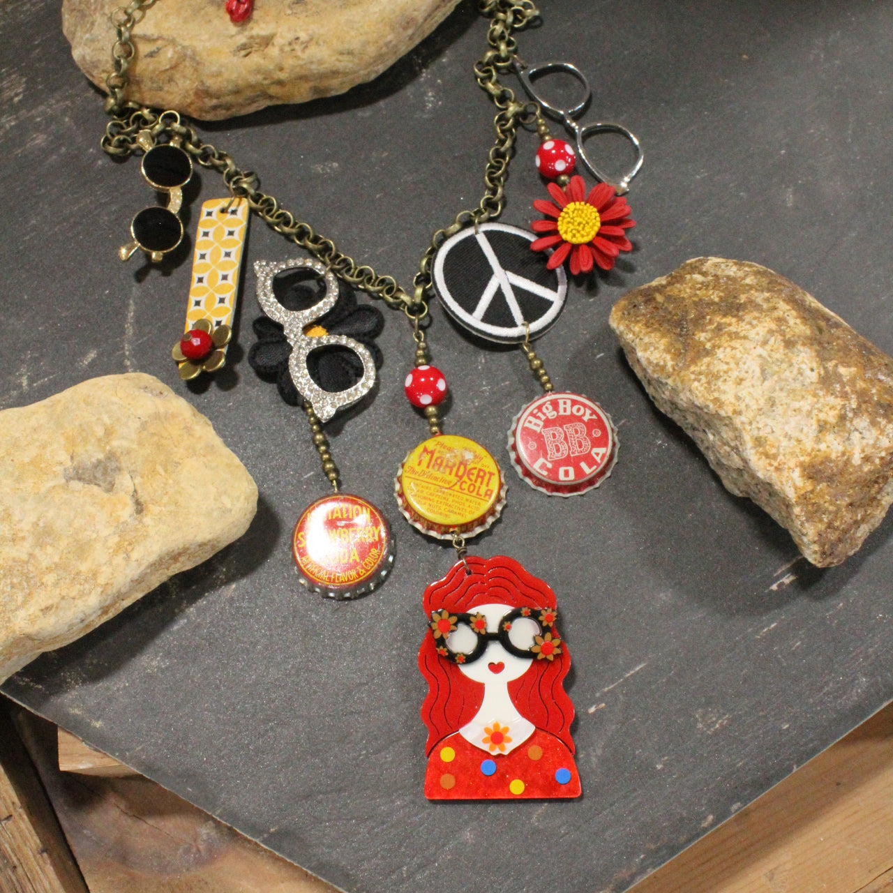 Slick In Her Shades Charm’d Necklace