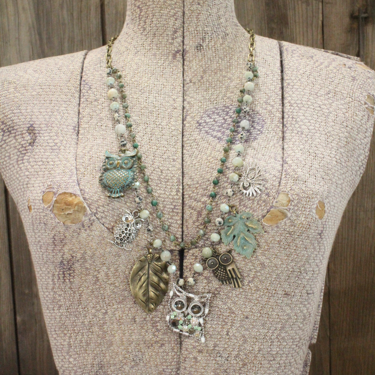 Branch Sitters Layered Necklace
