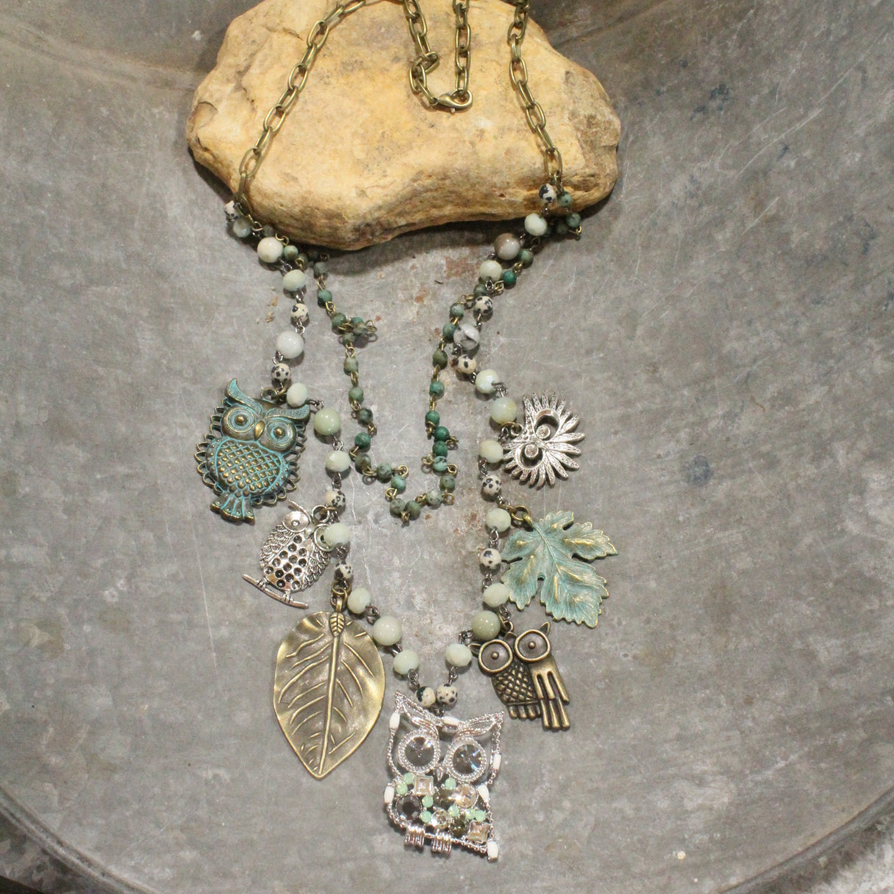 Branch Sitters Layered Necklace