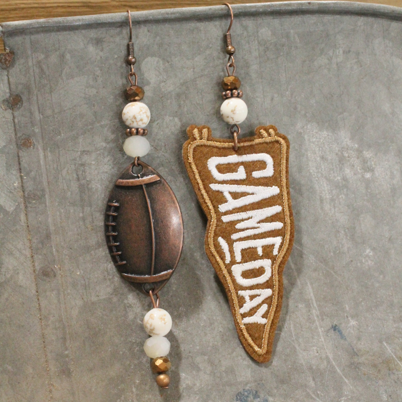 Game Day Fun Dangle Drop Earrings