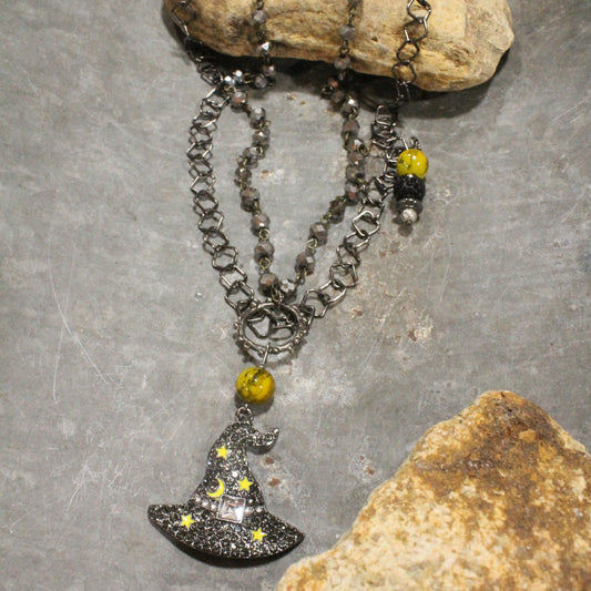 Magic In This Hat Layered Necklace