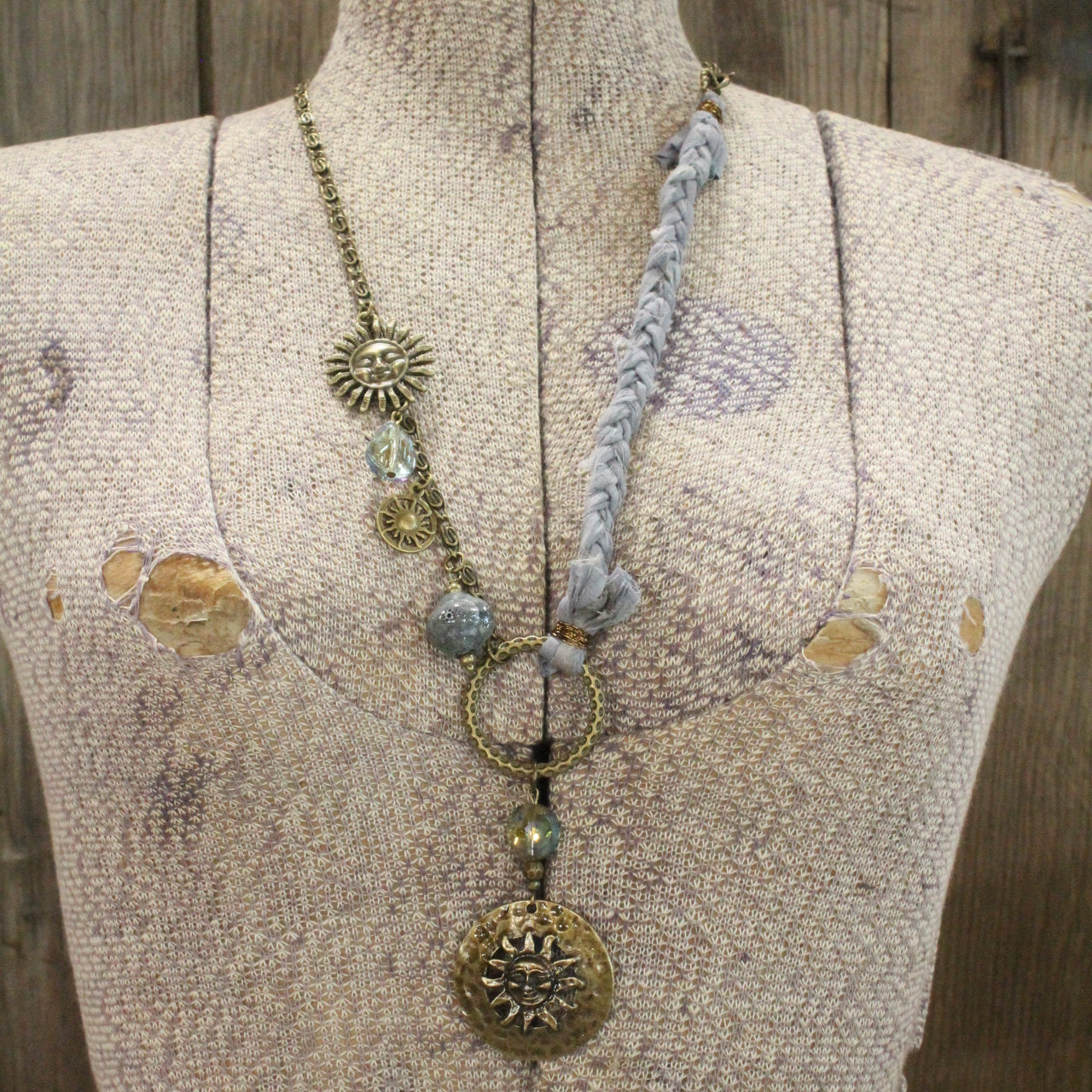 Over The Moon Charm'd Necklace