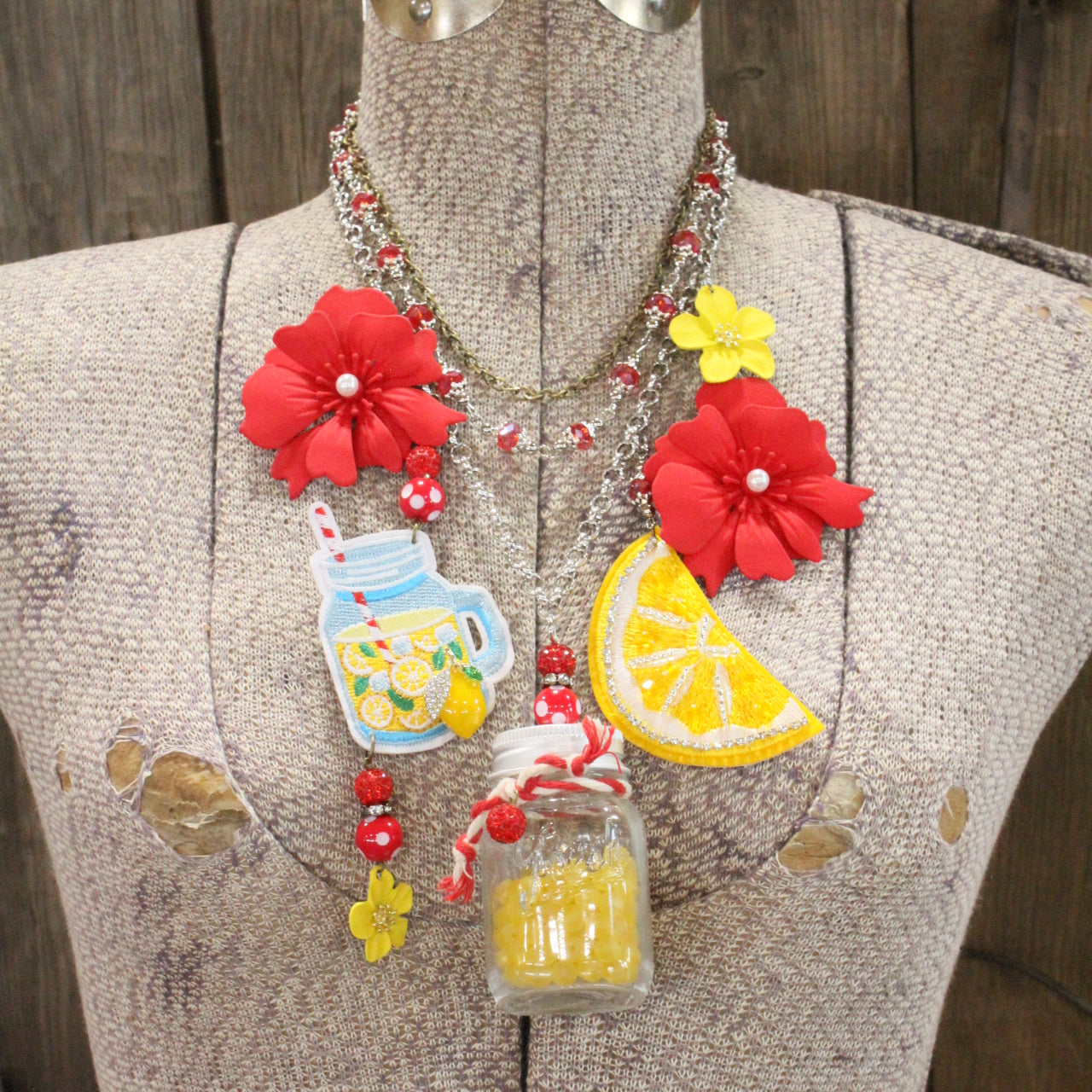 Fresh Squeezed Lemonade Charm’d Necklace