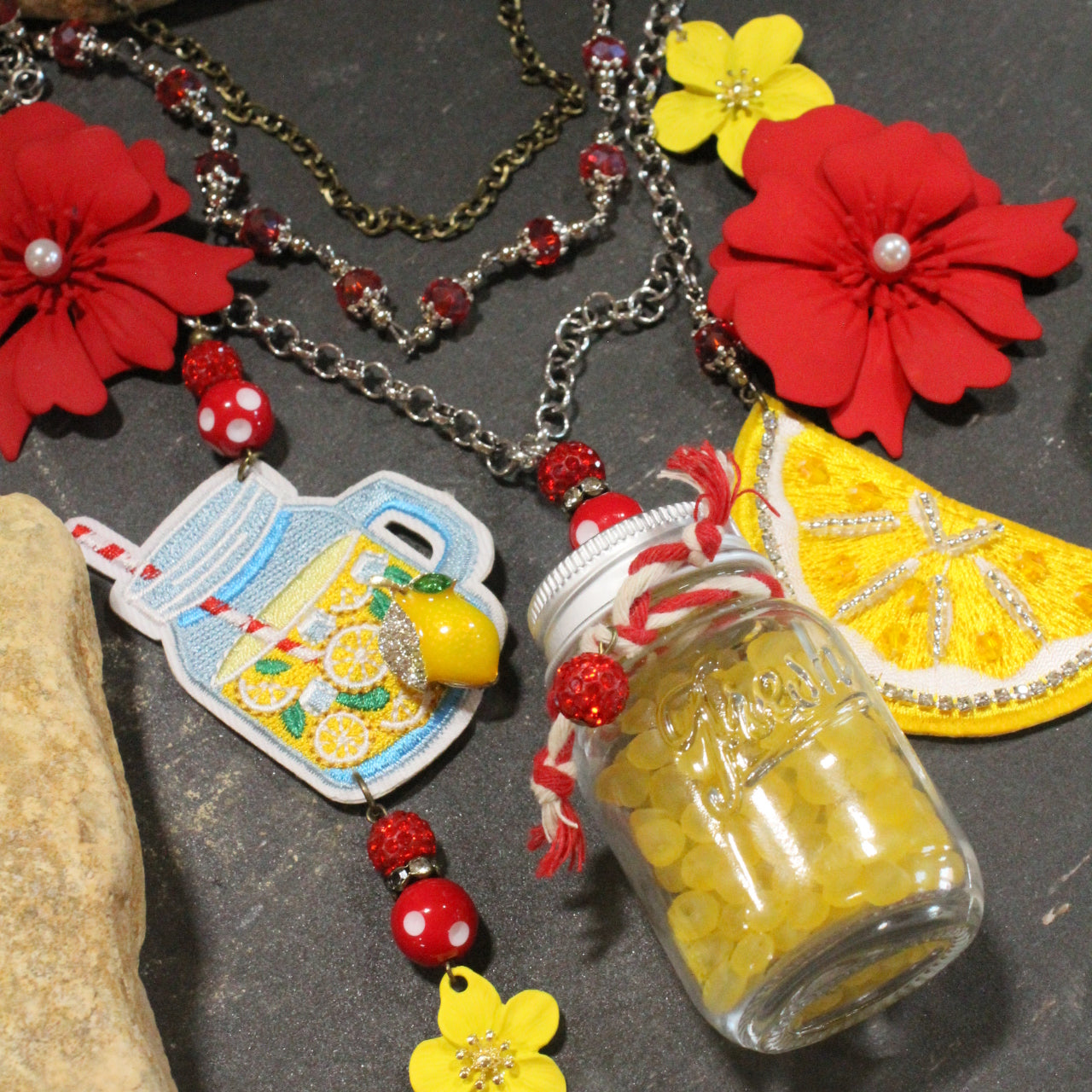 Fresh Squeezed Lemonade Charm’d Necklace
