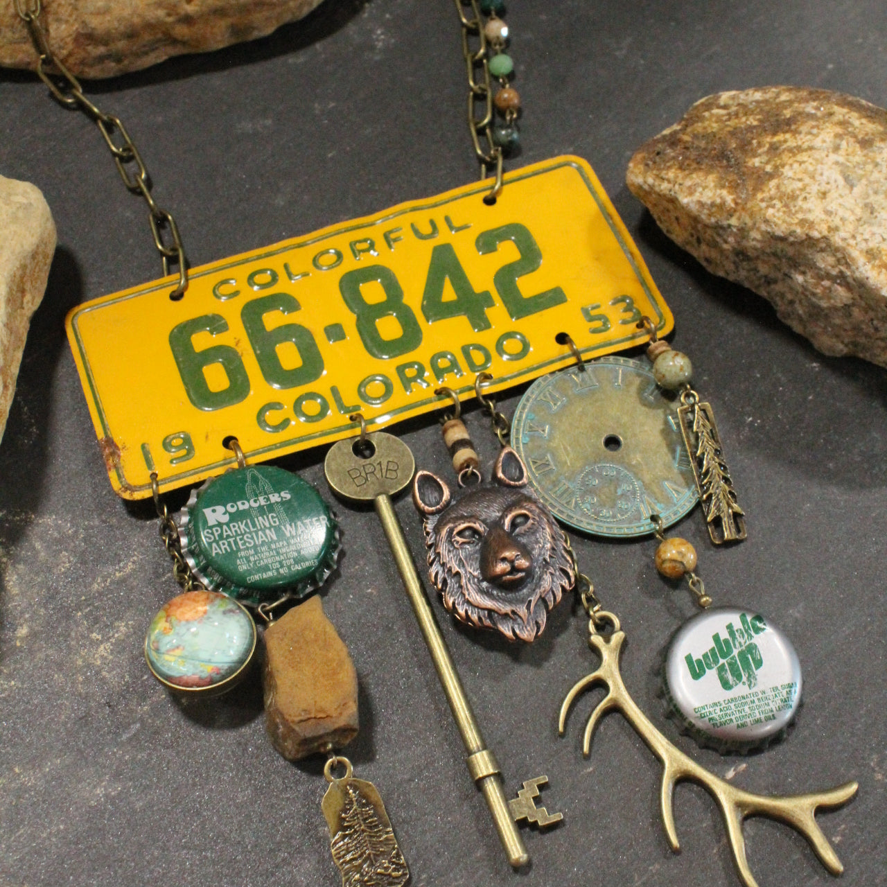 Travel Time In Colorado Layered Necklace