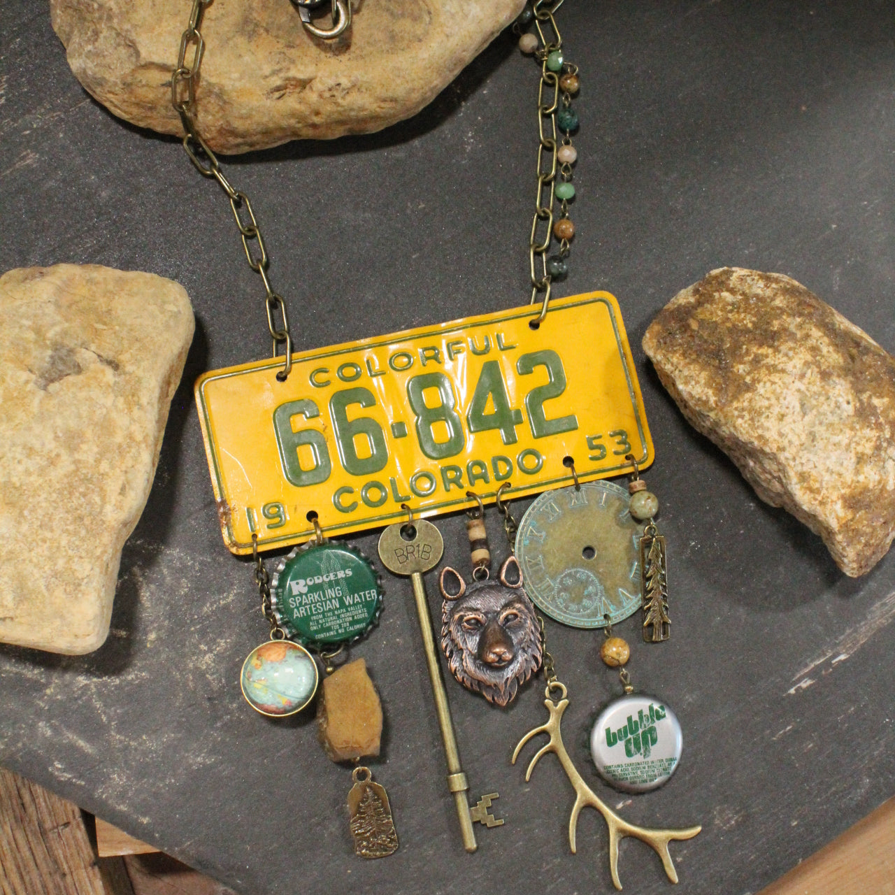 Travel Time In Colorado Layered Necklace