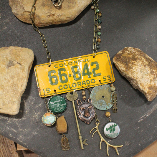 Travel Time In Colorado Layered Necklace