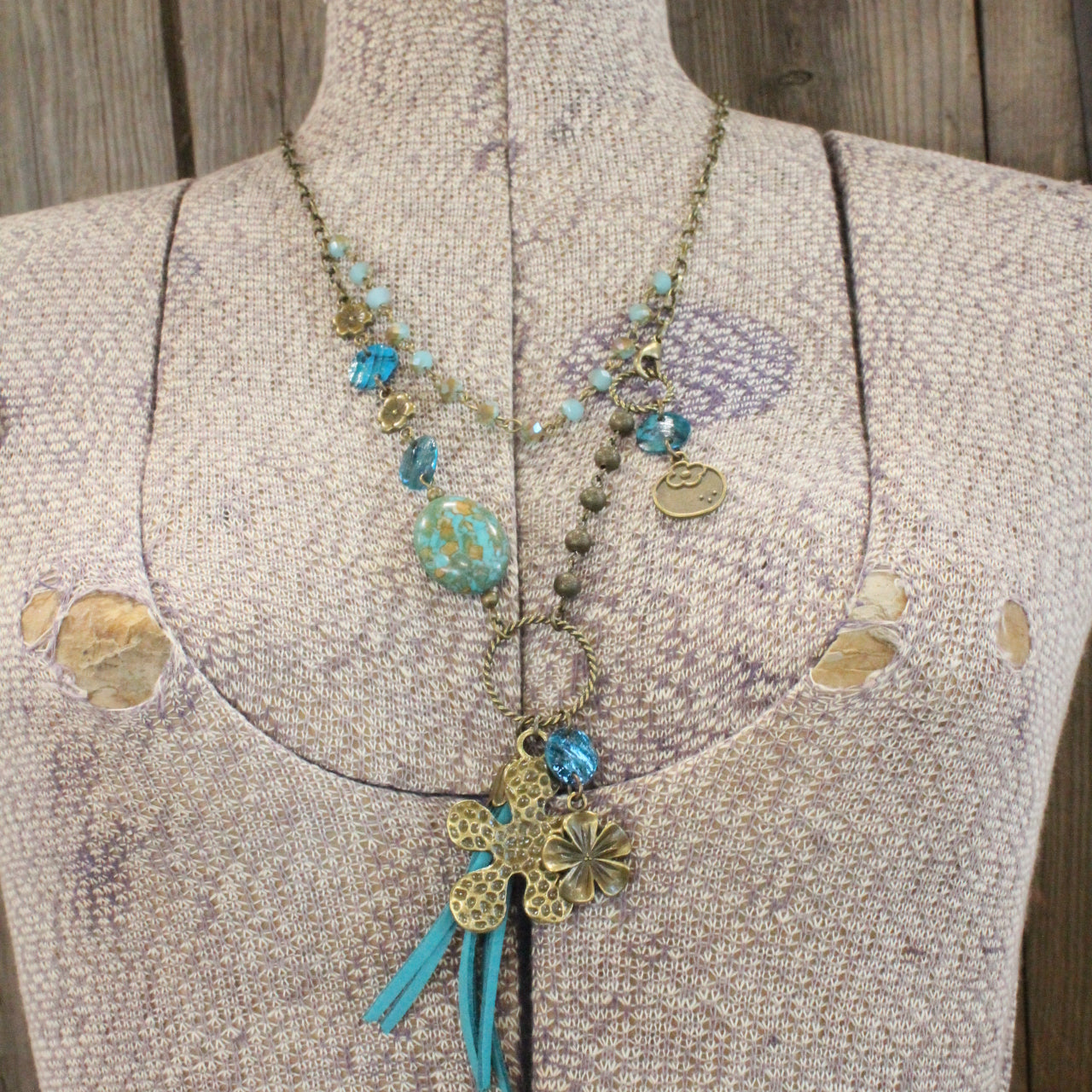 Fresh Floral Charming Layered Necklace