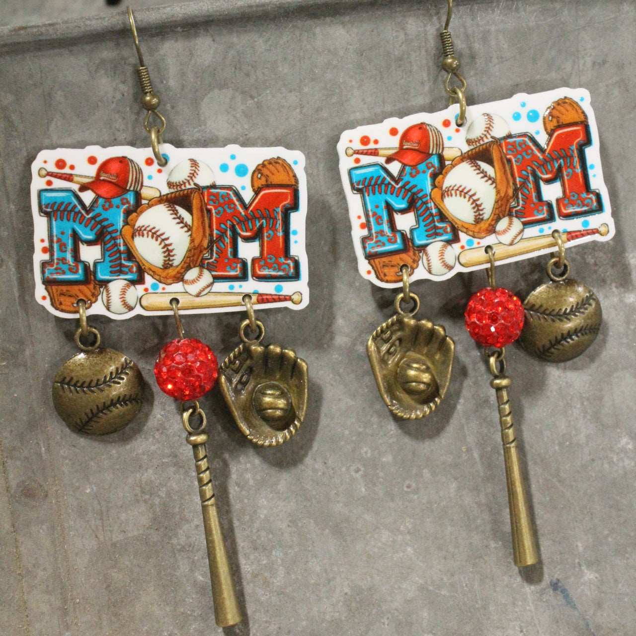 Proud Mom Moment Dangle Earrings