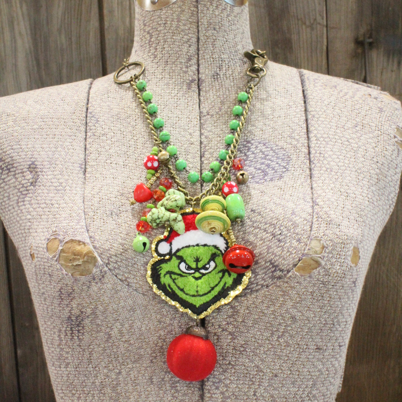 No Scrooge Allowed Charm'd Necklace