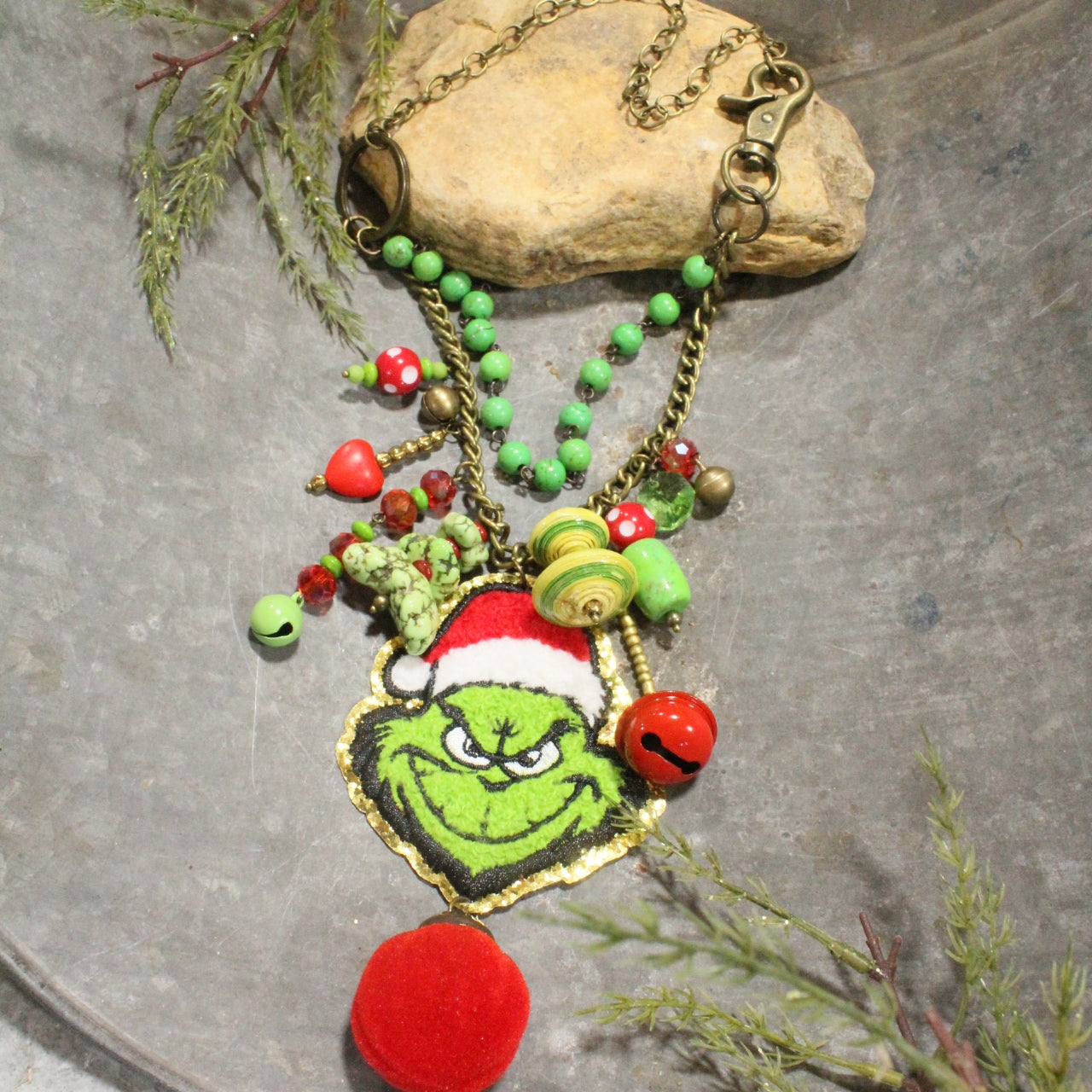No Scrooge Allowed Charm'd Necklace