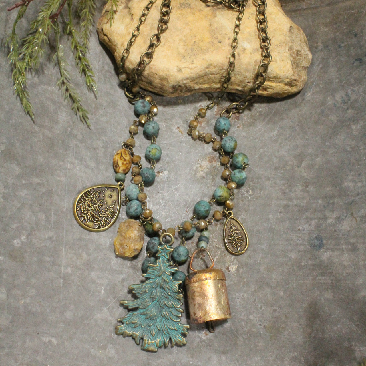 Carol Of The Bells Layered Necklace