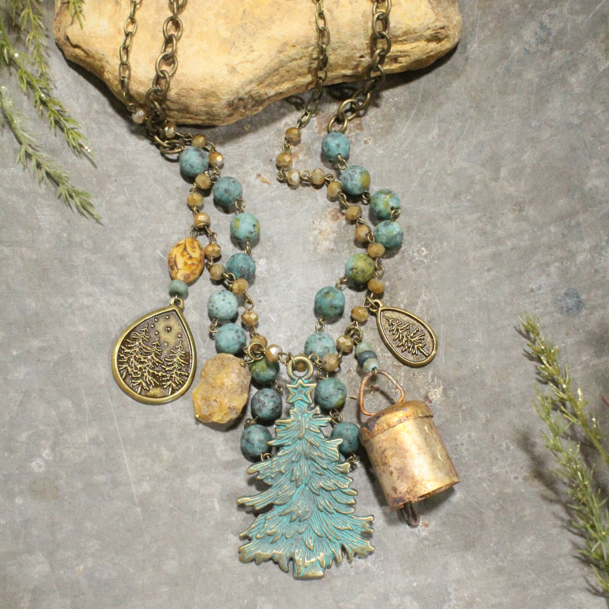 Carol Of The Bells Layered Necklace