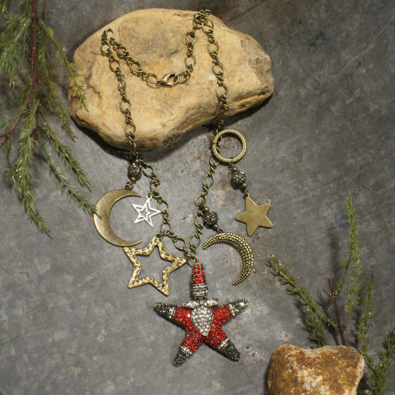 Star Santa Charm'd Necklace