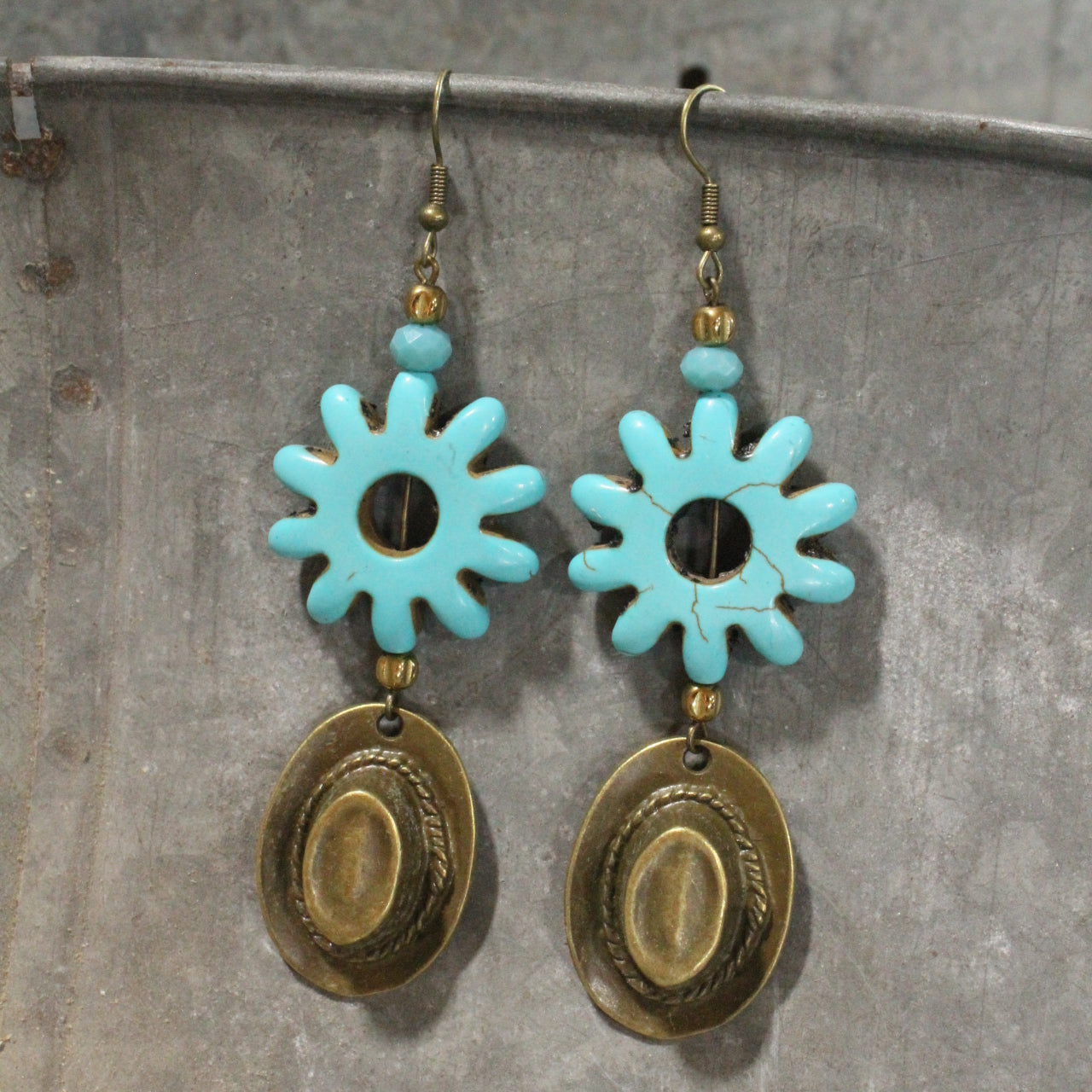Hats Off To My Mama Dangle Earrings