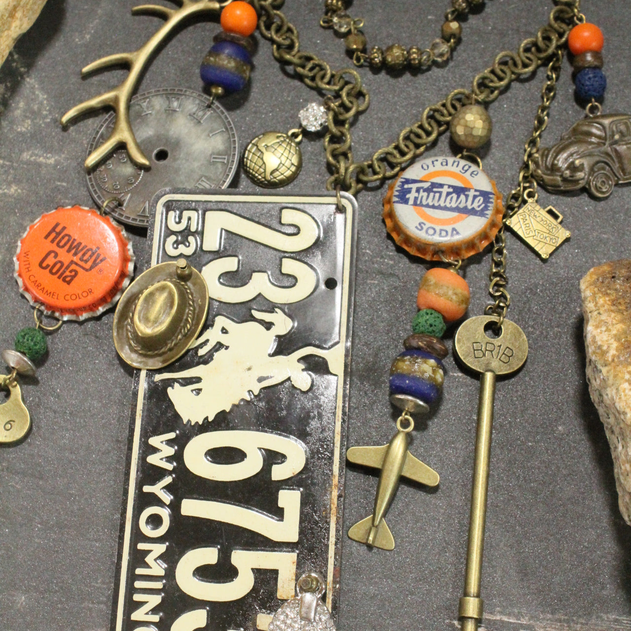 Travel Time In Wyoming Layered Necklace