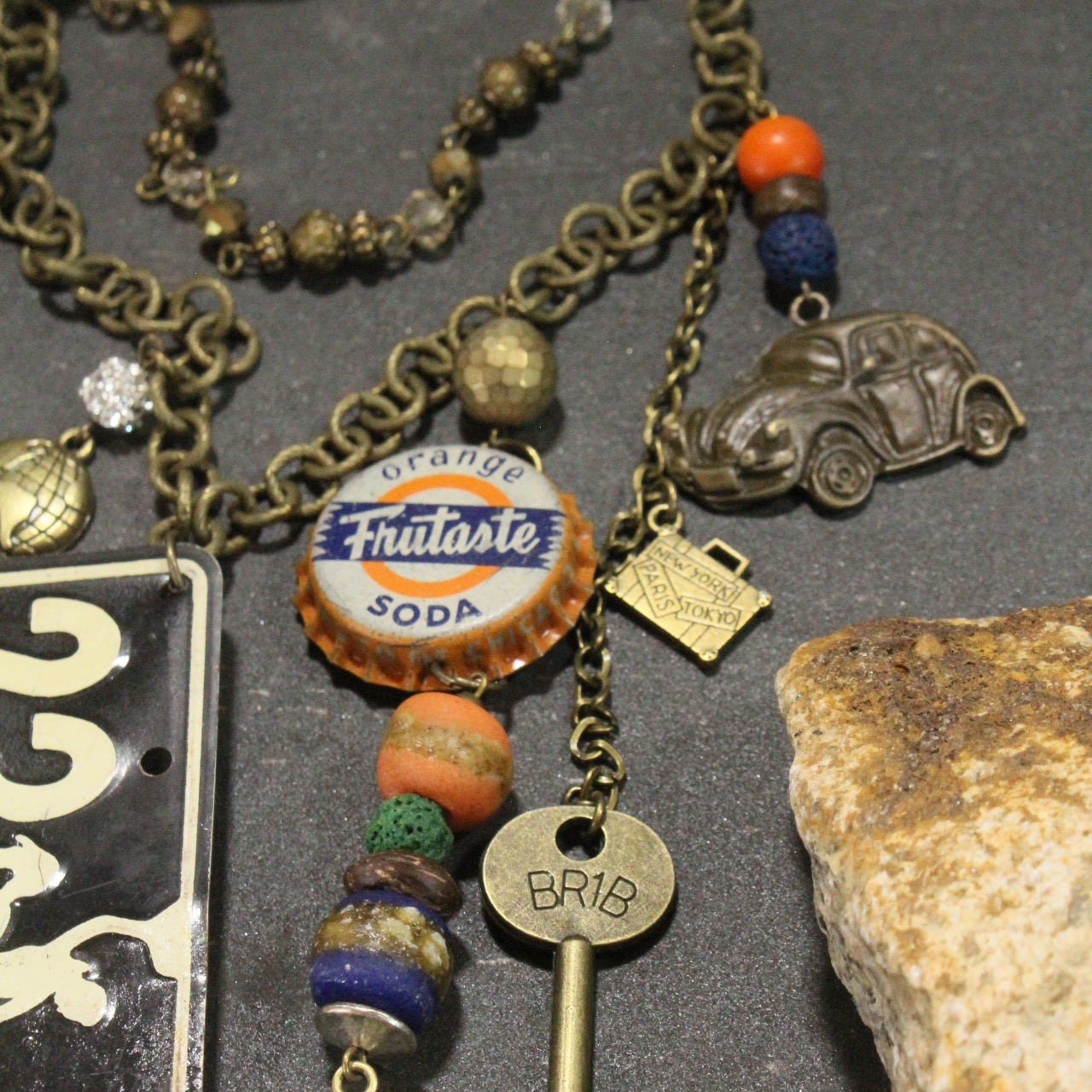 Travel Time In Wyoming Layered Necklace