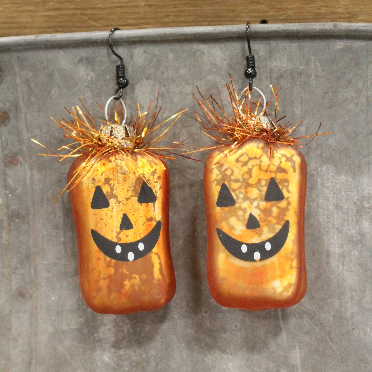 Check Out Our Jack Pumpkin Dangle Earrings
