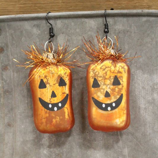 Check Out Our Jack Pumpkin Dangle Earrings
