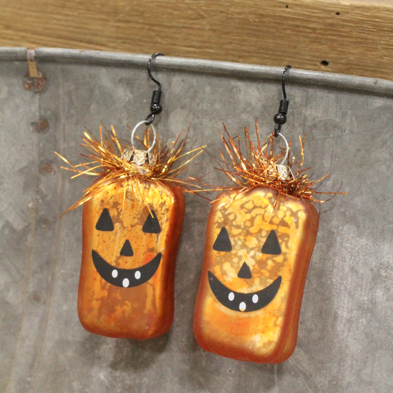 Check Out Our Jack Pumpkin Dangle Earrings