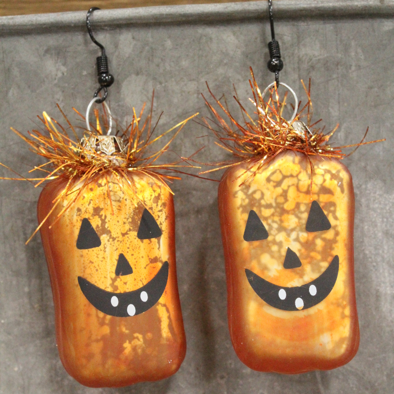 Check Out Our Jack Pumpkin Dangle Earrings